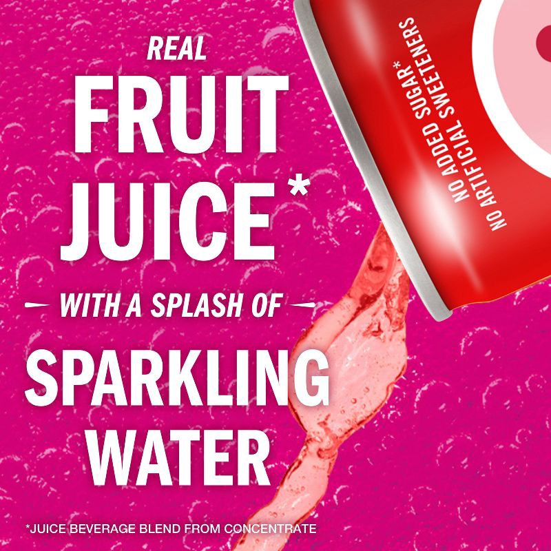 slide 4 of 8, IZZE Strawberry Sparkling Juice - 6pk/8.4 fl oz Cans, 6 ct; 8.4 fl oz