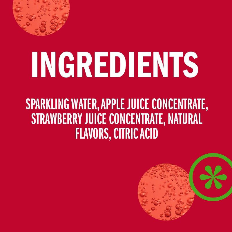 slide 8 of 8, IZZE Strawberry Sparkling Juice - 6pk/8.4 fl oz Cans, 6 ct; 8.4 fl oz