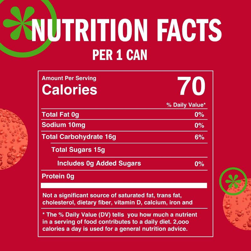 slide 2 of 8, IZZE Strawberry Sparkling Juice - 6pk/8.4 fl oz Cans, 6 ct; 8.4 fl oz