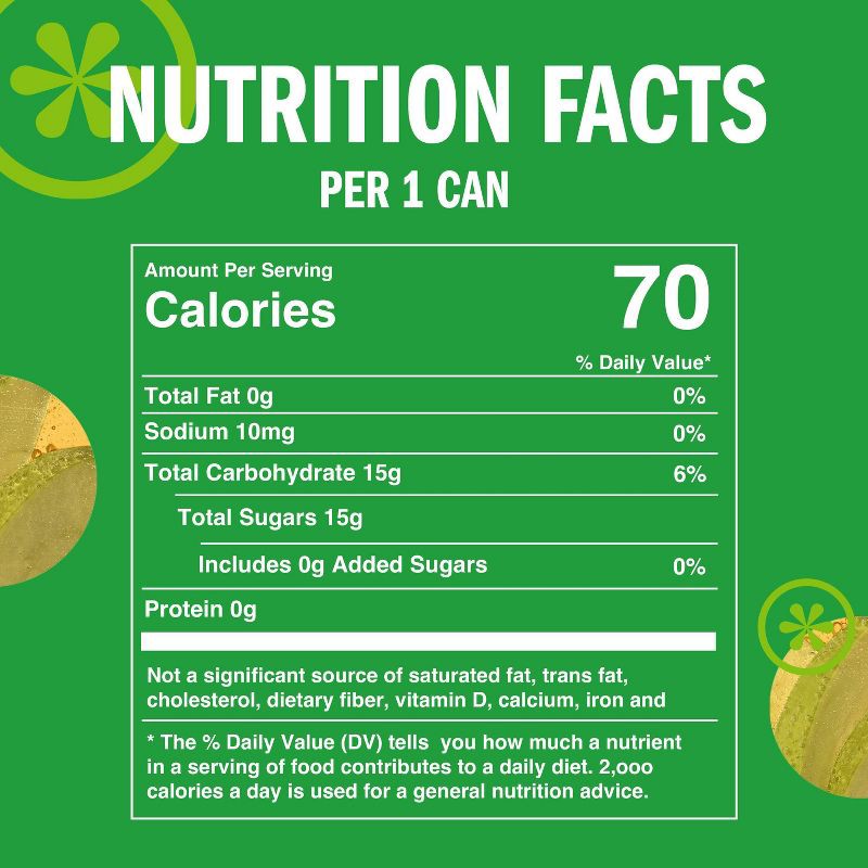 slide 2 of 9, IZZE Apple Sparkling Juice - 6pk/8.4 fl oz Cans, 6 ct; 8.4 fl oz