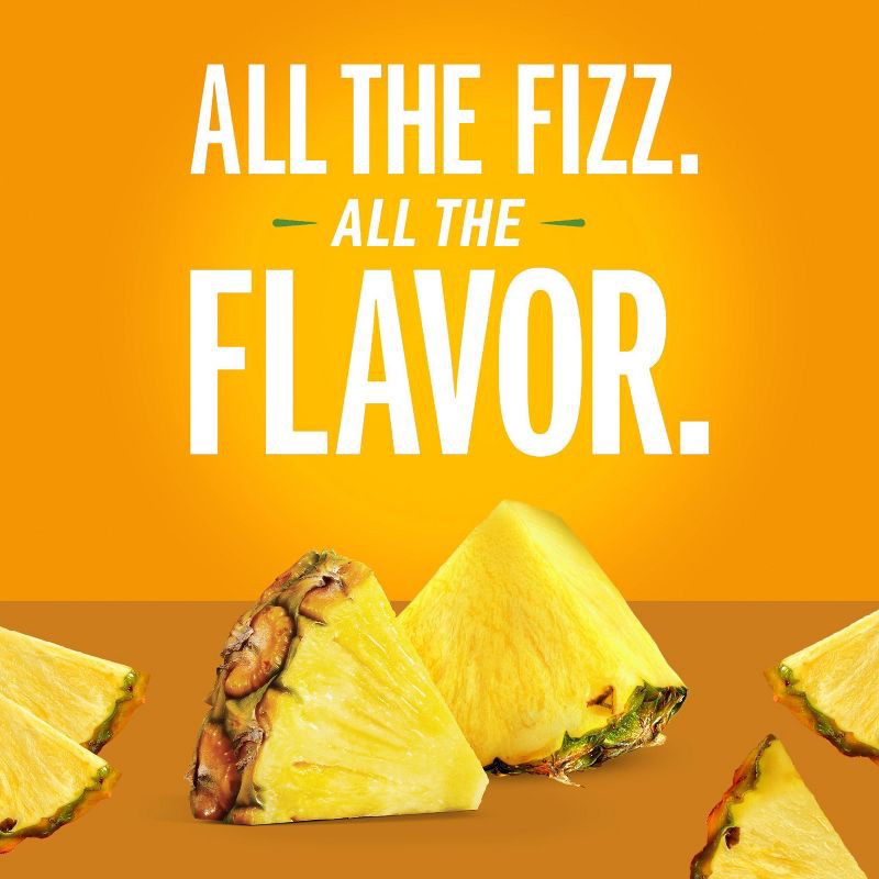 slide 3 of 8, IZZE Pineapple Sparkling Juice - 6pk/8.4 fl oz Cans, 6 ct; 8.4 fl oz