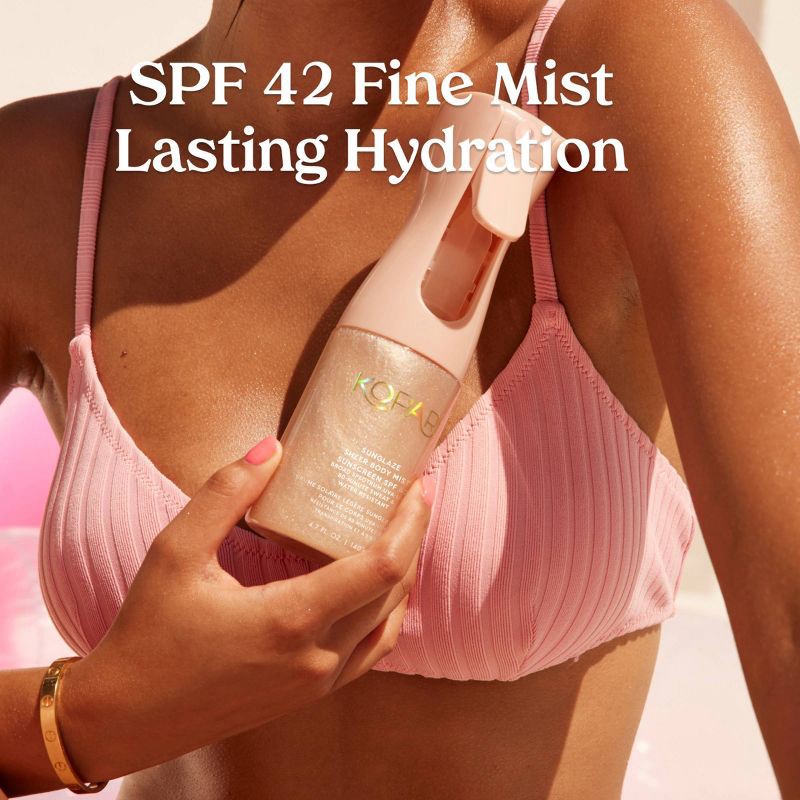 slide 5 of 7, Kopari Sunglaze Sheer Body Mist Sunscreen - SPF 42 - 4.7oz - Ulta Beauty, 42 x 4.7 oz