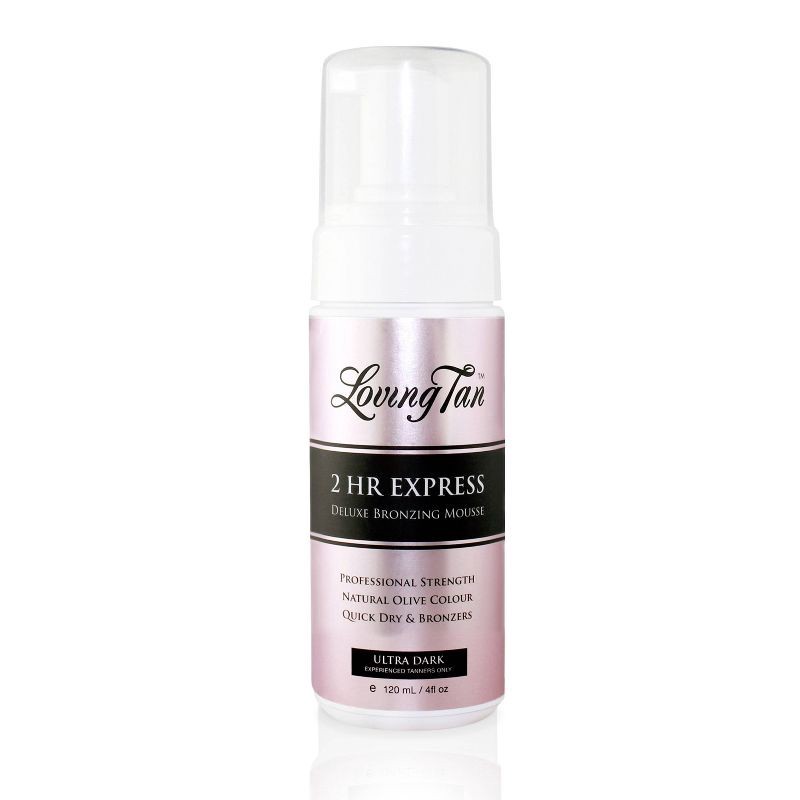 slide 1 of 5, Loving Tan 2hr Express Self Tanning Mousse - Ultra Dark - 4 fl oz - Ulta Beauty, 4 fl oz