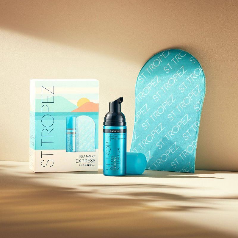 slide 3 of 5, St. Tropez Express Mini Kit - 1.6oz/2pc - Ulta Beauty, 1.6 oz, 2 ct