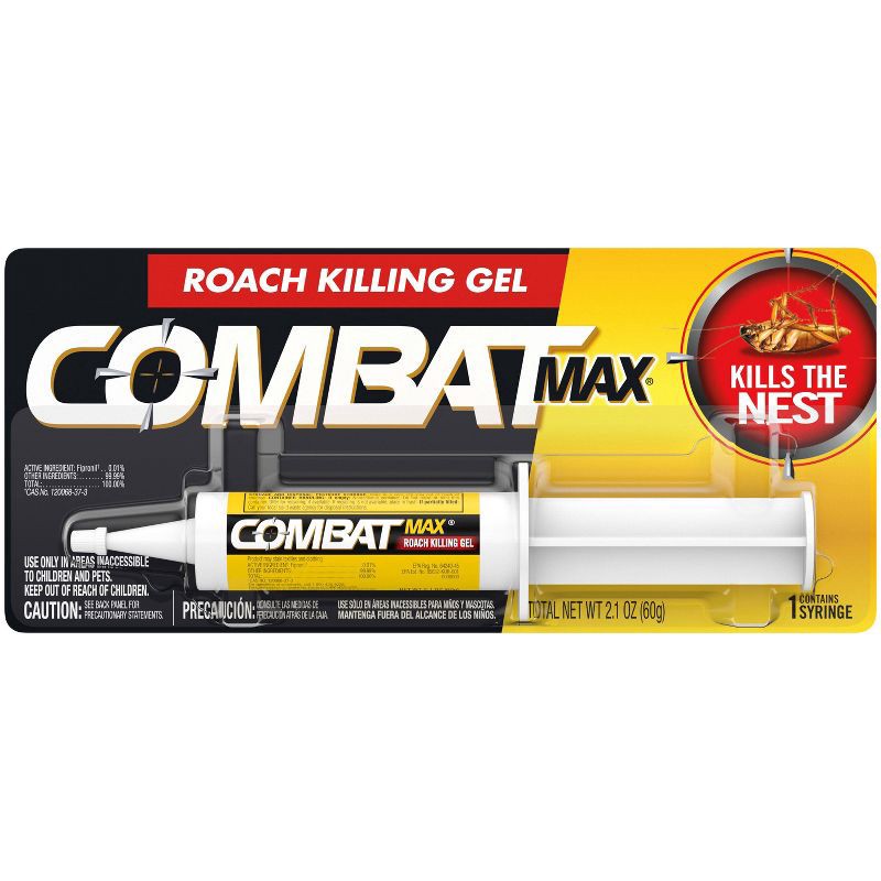 slide 1 of 8, Combat Max Roach Killing Gel - 2.1oz, 2.1 oz