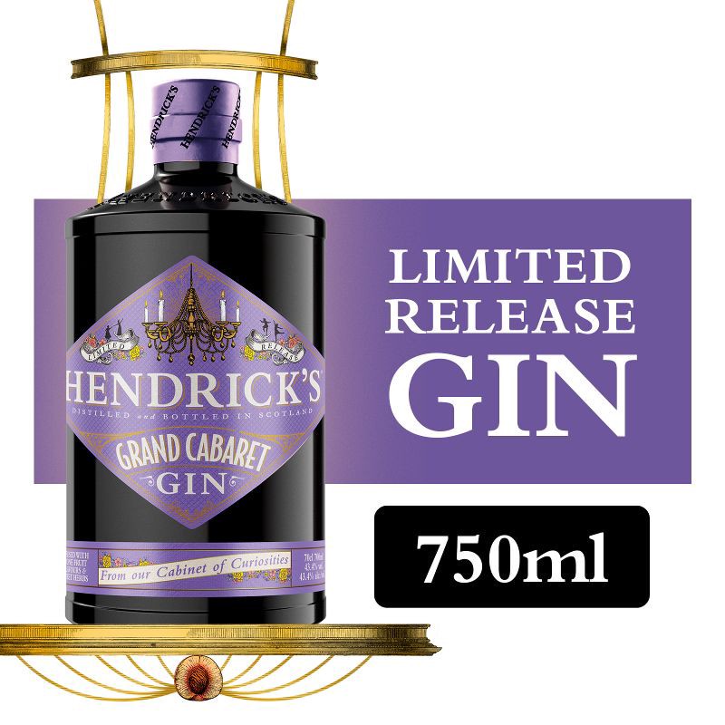 slide 2 of 6, Hendrick's Grand Cabaret Gin - 750ml Bottle, 750 ml