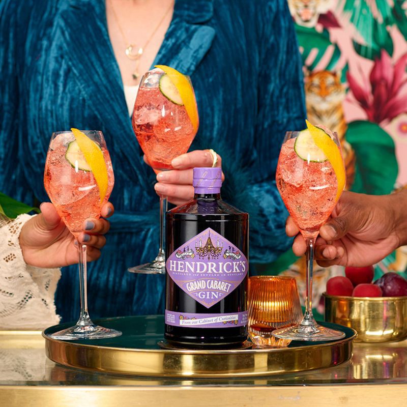 slide 5 of 6, Hendrick's Grand Cabaret Gin - 750ml Bottle, 750 ml
