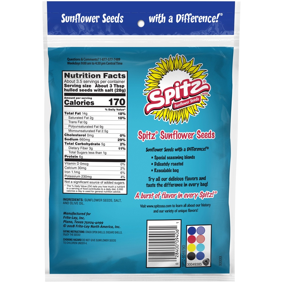 Spitz Sunflower Seeds Original Roasted And Salted 6 Oz 6 Oz Shipt 8106