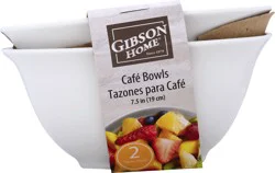 Gibson Home All Purpose Bowl Set, White