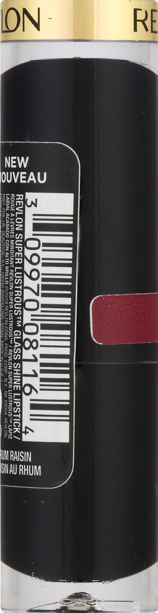 slide 3 of 12, Revlon Super Lustrous Glass Shine Rum Raisin 008 Lipstick 0.11 oz, 0.11 oz