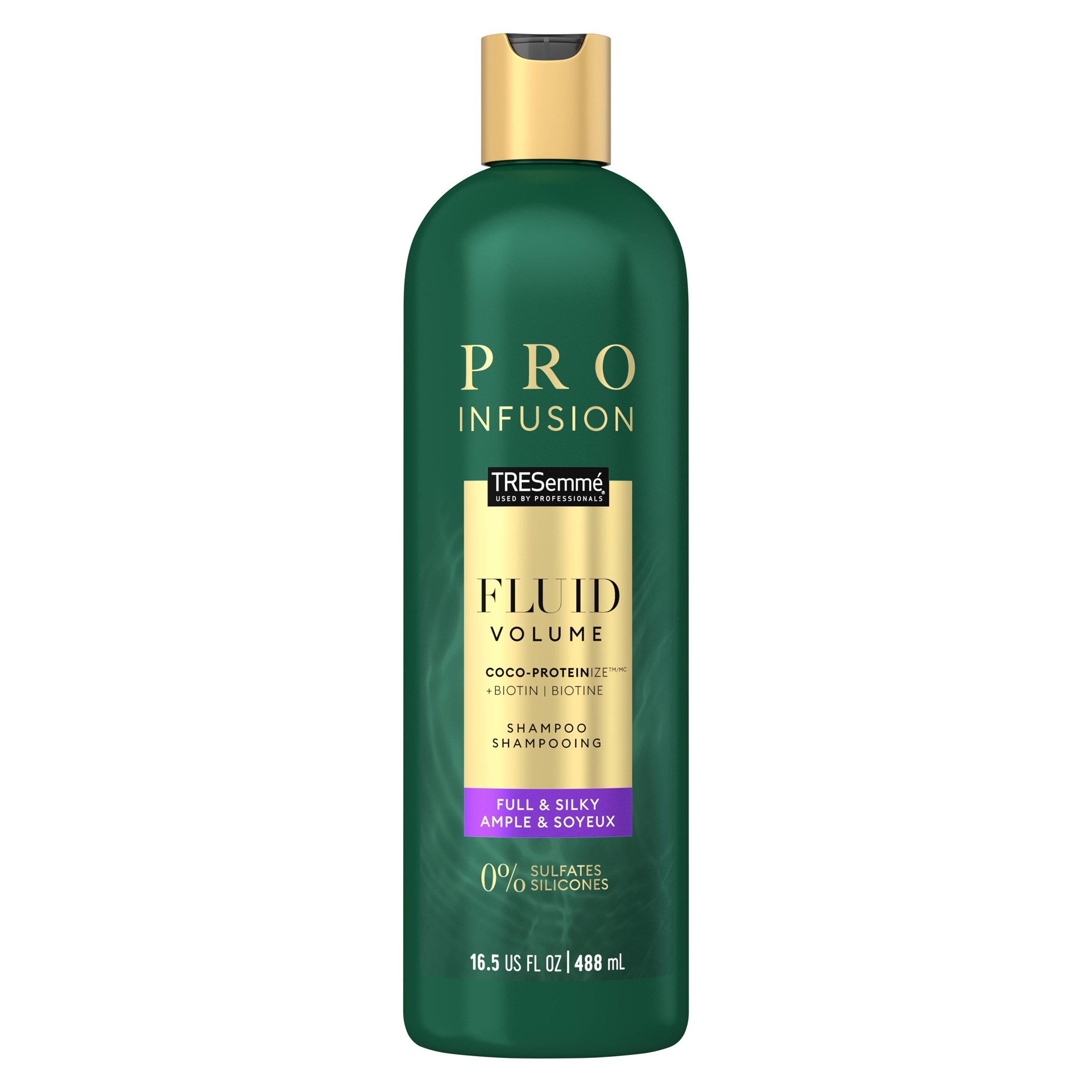 slide 1 of 25, TRESemmé Tresemme Pro Infusion Fluid Volume Full & Silky Shampoo - 16.5 fl oz, 16.5 fl oz