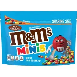 M&M's Minis Milk Chocolate Candy, Sharing Size 10.1 oz Bag