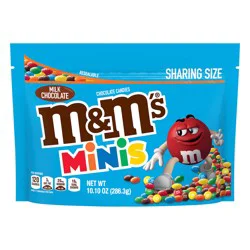 M&M'S Minis Milk Chocolate Candy, Sharing Size 10.1 oz Bag
