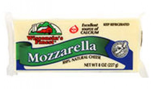 slide 1 of 1, Wisconsin's Finest Mozzarella Chunk Cheese, 8 oz