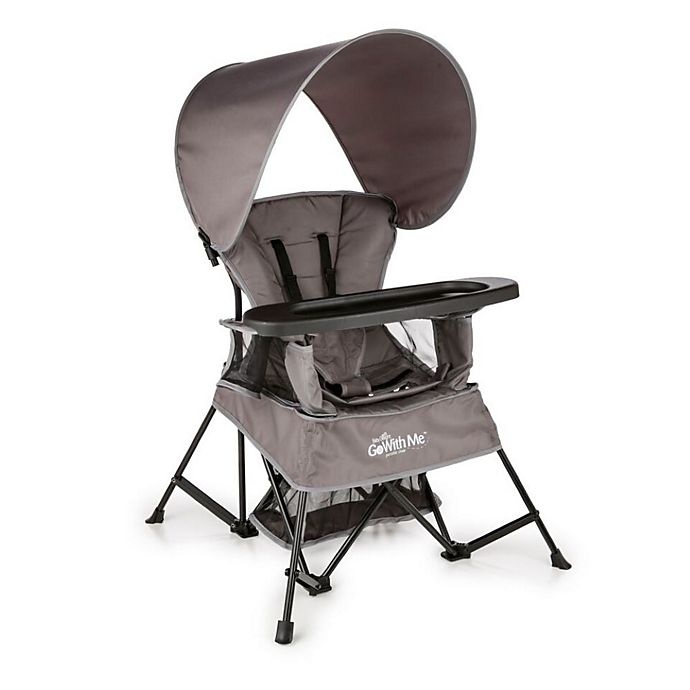 slide 1 of 6, Baby Delight Go With MeVenture Portable Chair - Grey, 1 ct