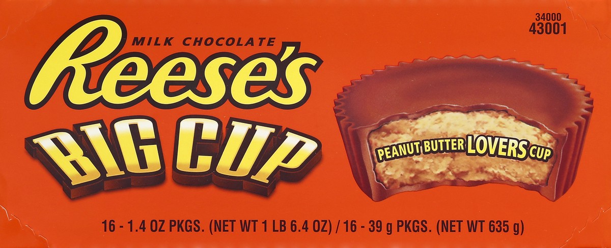 slide 3 of 4, Reese's Big Cup, 1.4 oz