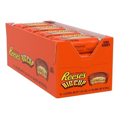 slide 1 of 4, Reese's Big Cup, 1.4 oz