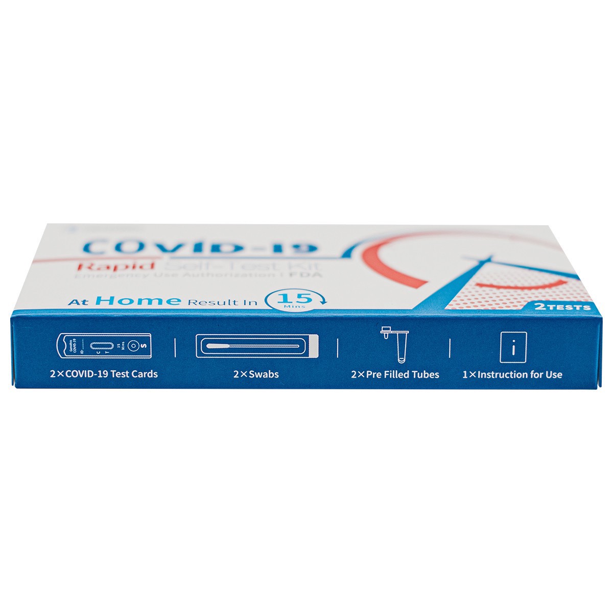 slide 7 of 9, Genabio COVID-19 Rapid Self-Test Kit 1 Each, 1 ct