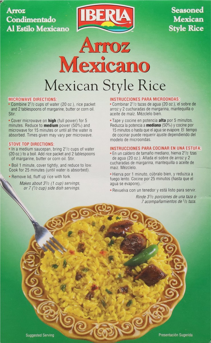 slide 12 of 13, Iberia Mexican Style Rice 8 oz, 8 oz