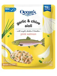 Ocean's Garlic & Chive Aioli Pink Salmon