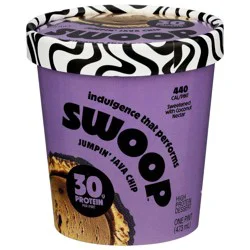 Swoop High Protein Jumpin' Java Chip Frozen Dairy Dessert - 1 pint