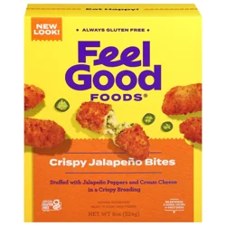 Feel Good Foods Gluten Free Crispy Jalapeno Bites 8 oz