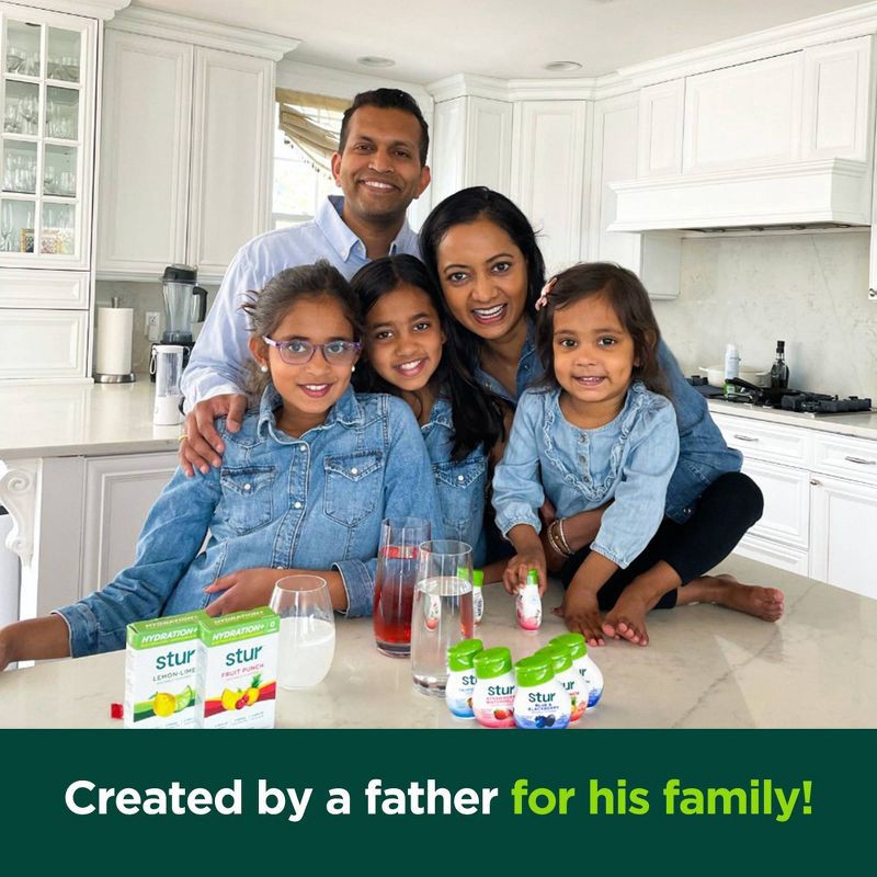 slide 9 of 11, Stur Electrolytes Strawberry Lemon Flavored Liquid Water Enhancer Drink Mix - 1.62 fl oz Bottle, 1.62 fl oz