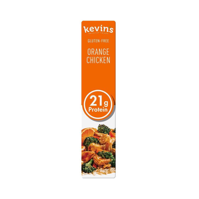 slide 4 of 5, Kevin's Natural Foods Frozen Gluten Free Orange Chicken - 9.5oz, 9.5 oz