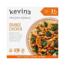 Kevin's Natural Foods Frozen Gluten Free Orange Chicken - 9.5oz