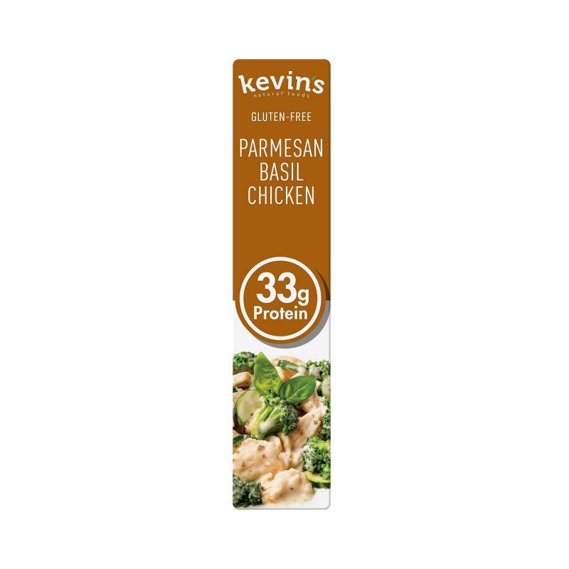 slide 4 of 5, Kevin's Natural Foods Frozen Gluten Free Parmesan Basil Chicken - 9oz, 9 oz