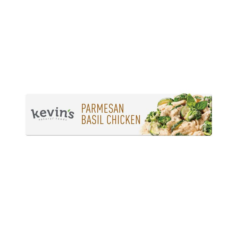 slide 5 of 5, Kevin's Natural Foods Frozen Gluten Free Parmesan Basil Chicken - 9oz, 9 oz