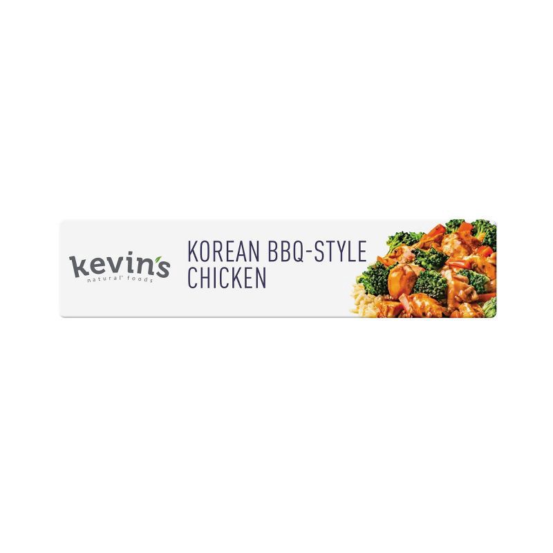 slide 5 of 5, Kevin's Natural Foods Frozen Gluten Free Korean BBQ Style Chicken - 9.5oz, 9.5 oz