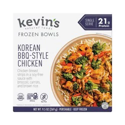 Kevin's Natural Foods Frozen Gluten Free Korean BBQ Style Chicken - 9.5oz