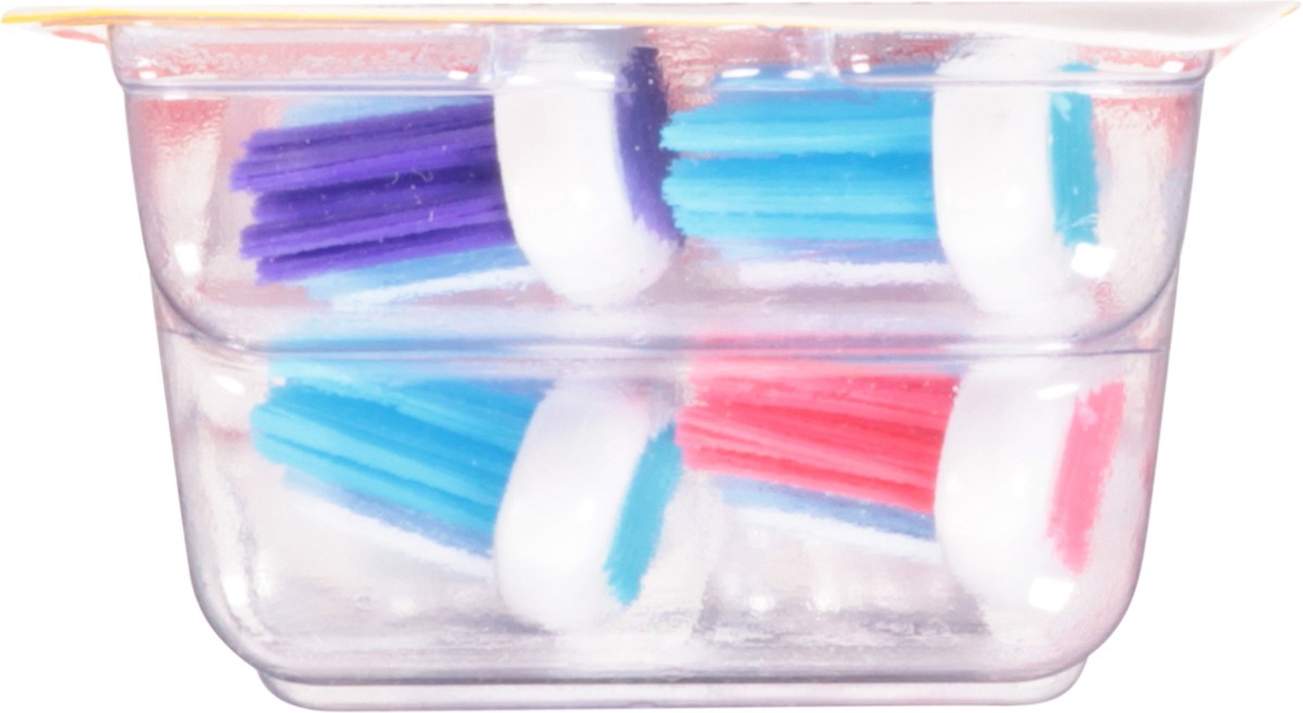 slide 6 of 9, TopCare Everyday Gem Grip Dual-Angled End Bristles Value Pack Toothbrush 4 ea, 4 ct