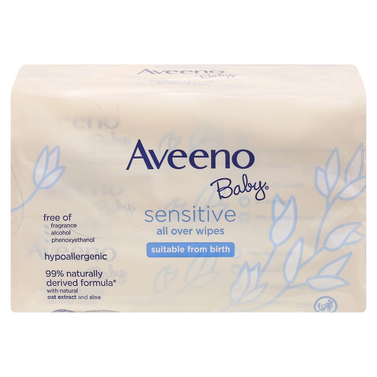 slide 1 of 11, Aveeno Baby Sensitive All Over Wipes, 3 ct