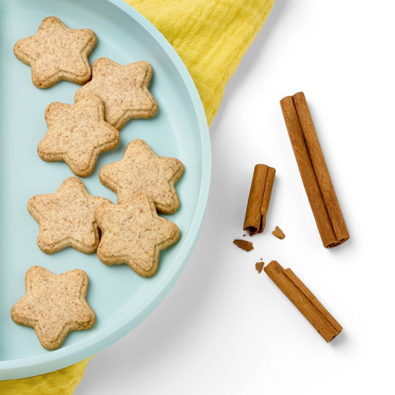 slide 3 of 4, Organic Toddler Snack - Honey & Cinnamon Whole Grain Biscuit 5oz - Good & Gather™, 5 oz