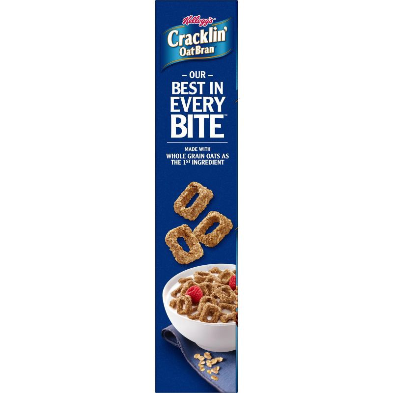 slide 7 of 12, Kellogg's Cracklin Oat Bran Breakfast Cereal - 16.5oz, 16.5 oz