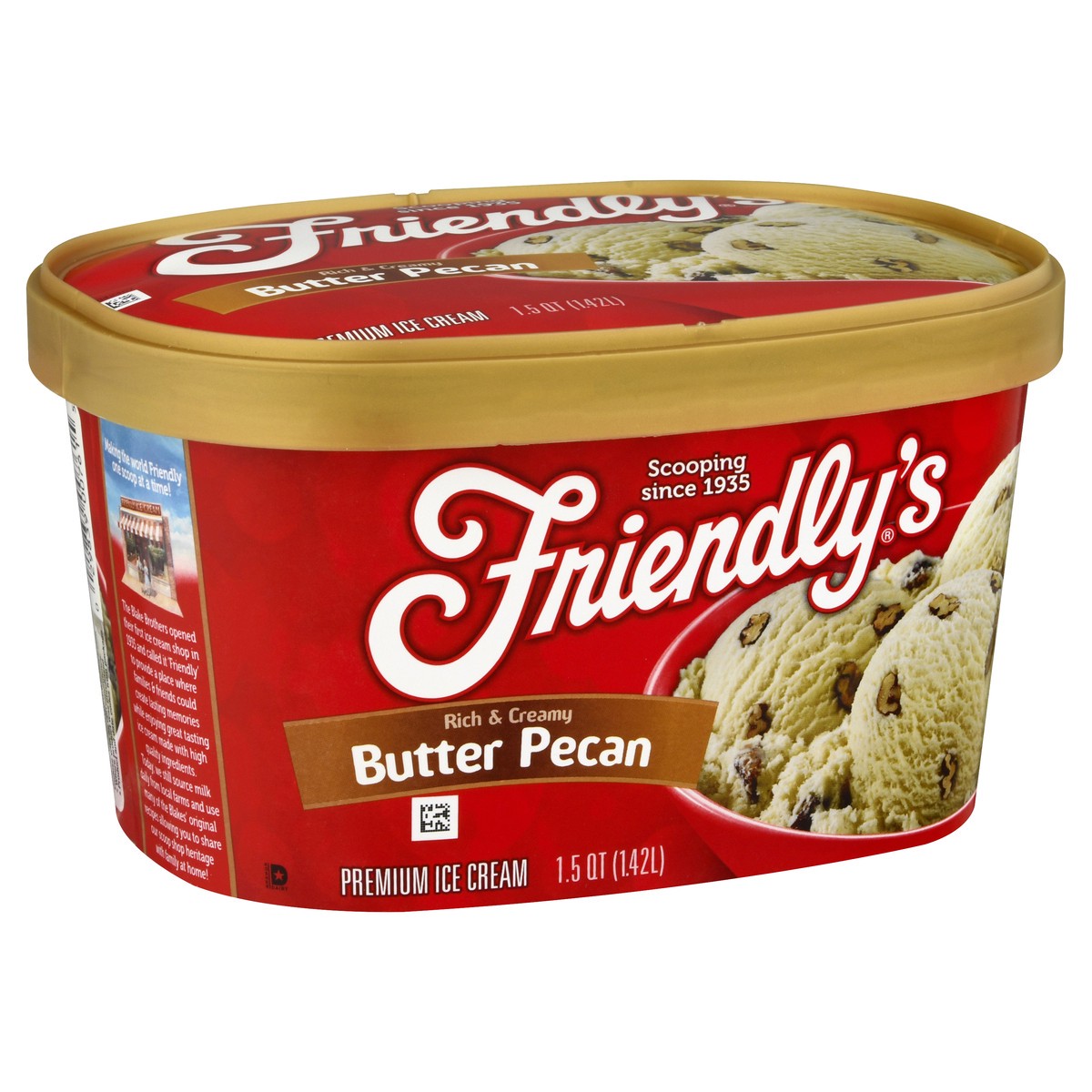 slide 2 of 9, Friendly's Butter Pecan Ice Cream, 1.5 qt