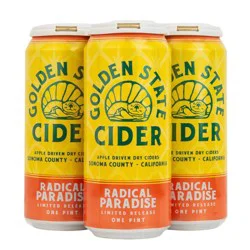Golden State Cider Radical Paradise - 4pk/16 fl oz Cans