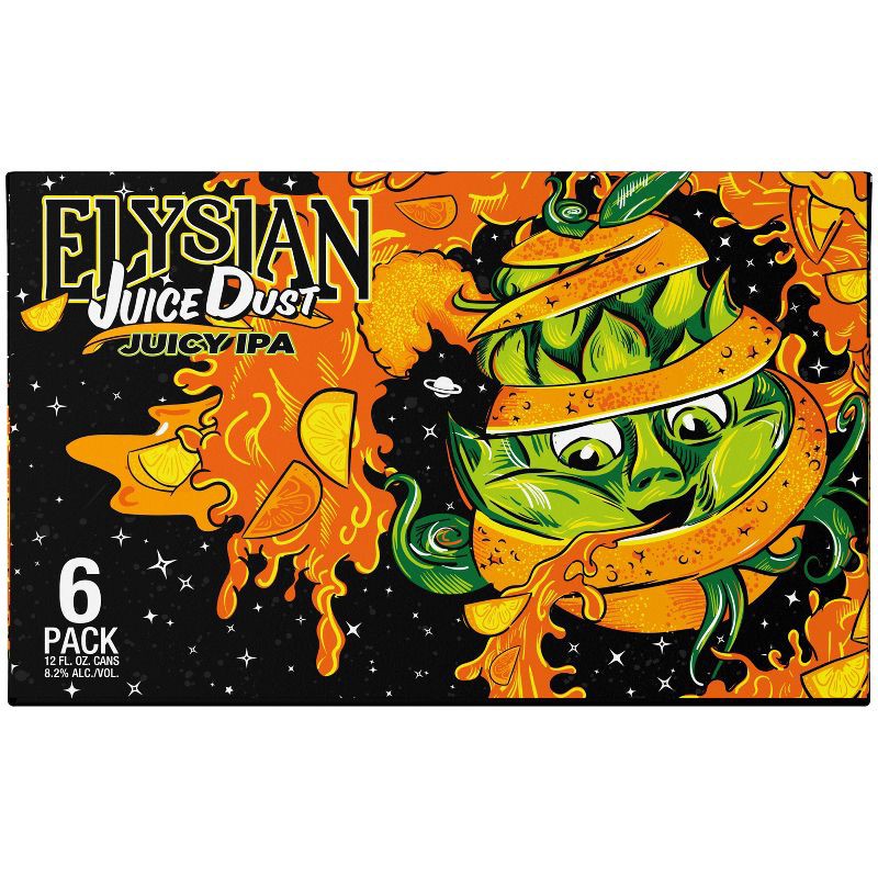 slide 7 of 9, Elysian Brewing Elysian Juice Dust IPA - 6pk/12 fl oz Cans, 6 ct; 12 fl oz