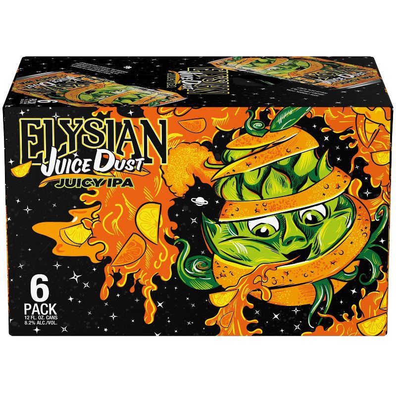 slide 8 of 9, Elysian Brewing Elysian Juice Dust IPA - 6pk/12 fl oz Cans, 6 ct; 12 fl oz