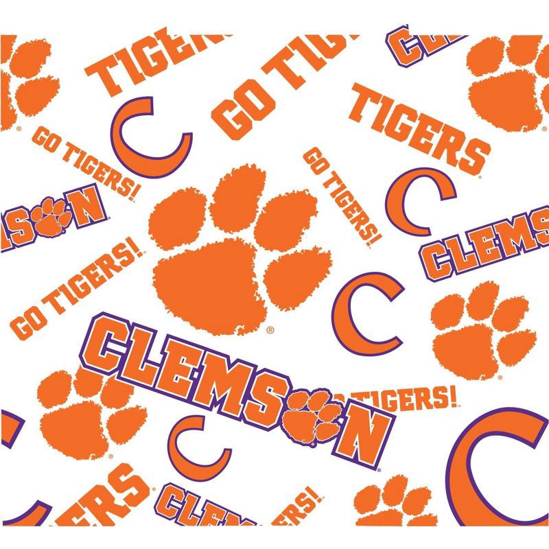 slide 2 of 5, NCAA Clemson Tigers Tervis All Over Venture Water Bottle - 24oz: Flip-Top Lid, 24 oz