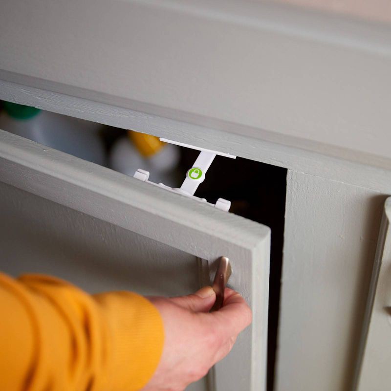 slide 12 of 12, Safety 1st Secure-to-Explore Adhesive Locks - White - 4pk, 4 ct