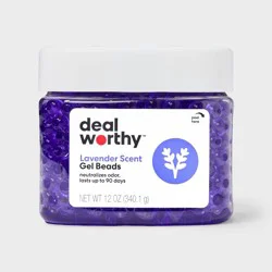Scented Gel Beads - Lavender - 12oz - Dealworthy™: Package Quantity 1, Non-Powered, Air Fresheners