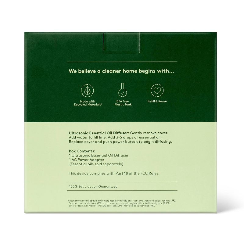 slide 3 of 4, Essential Oil Diffuser - 6.7 fl oz - Everspring™, 6.7 fl oz