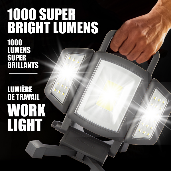 slide 1 of 1, Bell + Howell ASOTV Bionic Rechargable Worklight, 1 ct