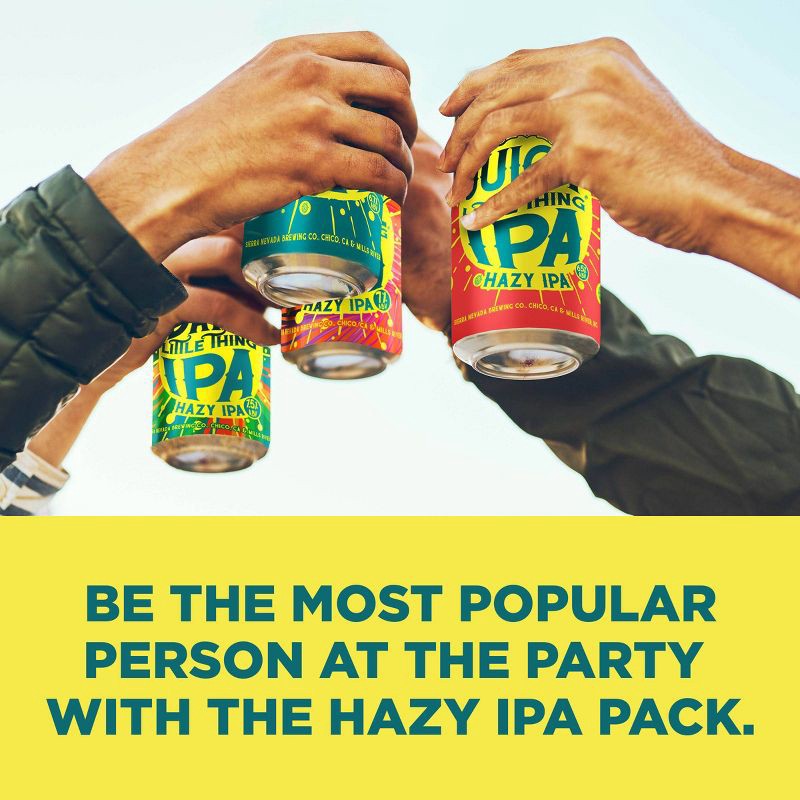 slide 7 of 7, Sierra Nevada Hazy IPA Variety Pack - 12pk/12 fl oz Cans, 12 ct; 12 fl oz