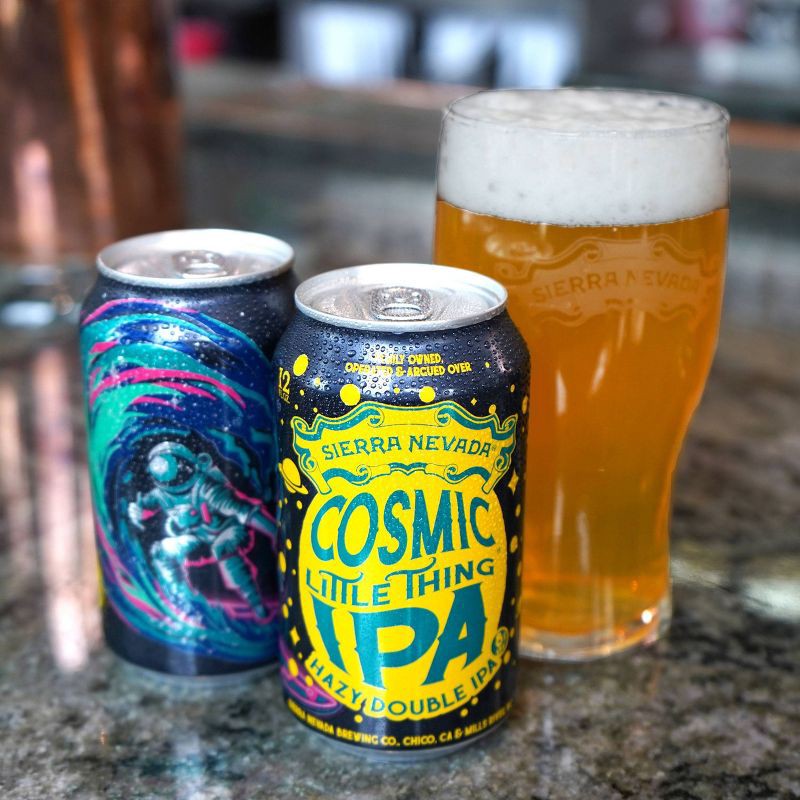 slide 10 of 12, Sierra Nevada Hazy IPA Variety Pack - 12pk/12 fl oz Cans, 12 ct; 12 fl oz