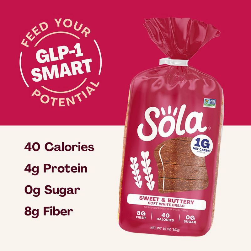 slide 6 of 9, Sola Bread Sola Sweet & Buttery Bread - 14oz, 14 oz