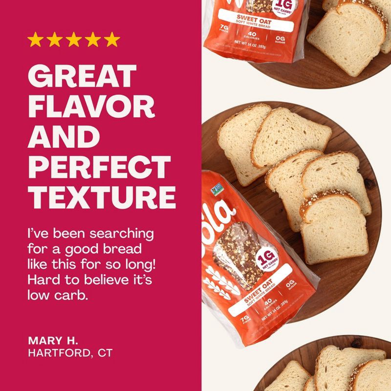 slide 9 of 9, Sola Bread Sola Sweet Oat Bread - 14oz, 14 oz